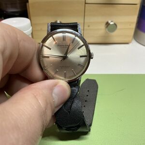 Citizen Homer H05140801 Wristwatch Manual Winding 17 Jewels Round White Dial Sil